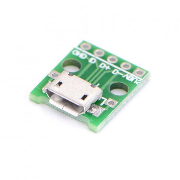 Micro Usb To Dip Çevirici Pcb 5V Usb Haberleşme Deney Prototip - 3