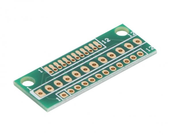 12 Pin 1.27mm 2mm 2.54mm Çevirici Adaptör PCB Kart Kablosuz Modül Jtag Lcd - 3