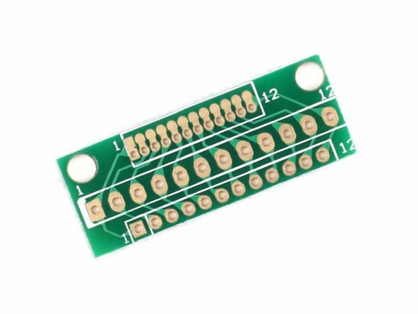 12 Pin 1.27mm 2mm 2.54mm Çevirici Adaptör PCB Kart Kablosuz Modül Jtag Lcd - 4