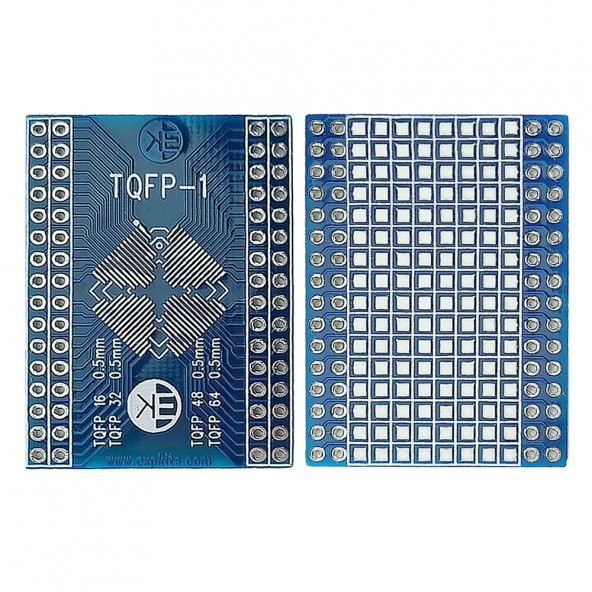 Tqfp-1 0.5Mm Smd Dip Çevirici Pcb Tqfp16 Tqfp32 Tqfp48 Tqfp64 - 5