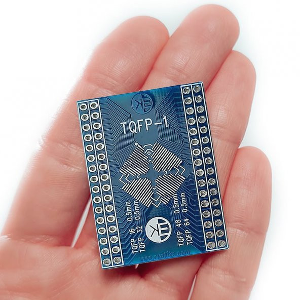 Tqfp-1 0.5Mm Smd Dip Çevirici Pcb Tqfp16 Tqfp32 Tqfp48 Tqfp64 - 7
