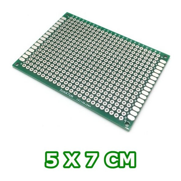 5Cm X 7Cm 18X24 Proto Pcb Pertinaks Elektronik Devre Prototip - 7