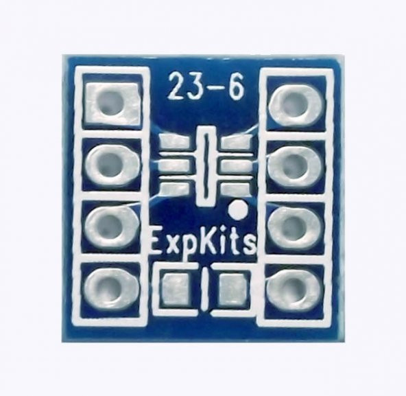 Expkits SOT23-6 Çevirici PCB Proto Pcb Pertenaks Elektronik Devre