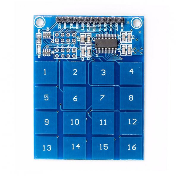 TTP229 16 Buton Dokunmatik Sensör Modülü  Kapasitif Dijital Tuş Algılayıcı Anahtar Keypad - 2