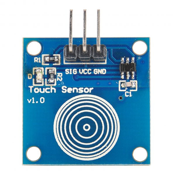 Arduino TTP223B Dokunmatik Sensör Modülü 1 Buton