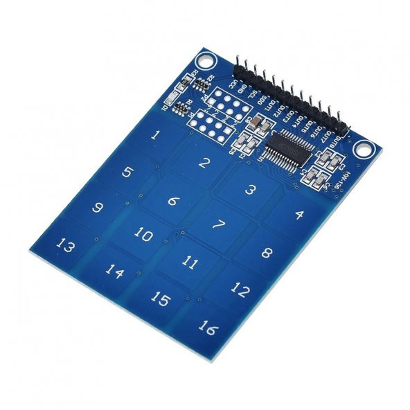 TTP229 16 Buton Dokunmatik Sensör Modülü  Kapasitif Dijital Tuş Algılayıcı Anahtar Keypad - 7