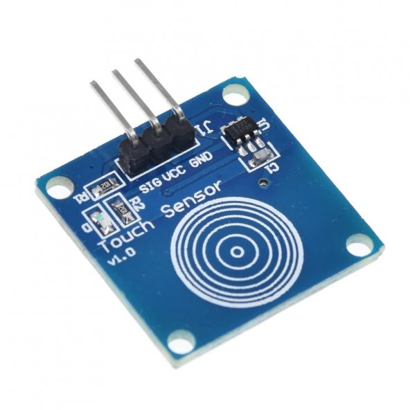 Arduino TTP223B Dokunmatik Sensör Modülü 1 Buton - 5