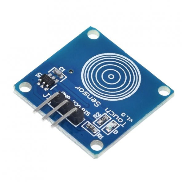 Arduino TTP223B Dokunmatik Sensör Modülü 1 Buton - 7