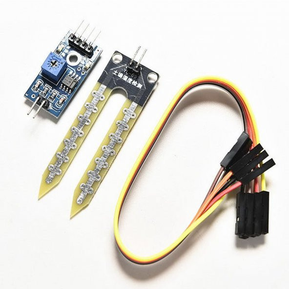 Toprak Nem Sensörü Arduino Higrometre Soil Moisture Sensor