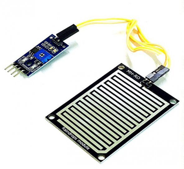 Yağmur Algılama Sensör Modülü Arduino Raindrops Su Algılama - Resim 3
