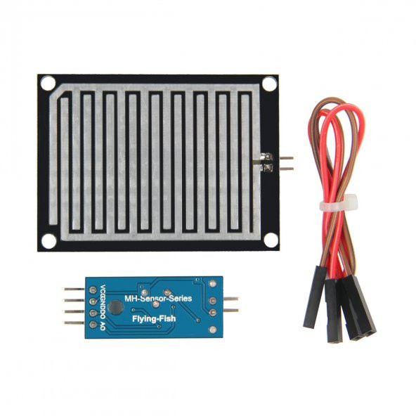 Yağmur Algılama Sensör Modülü Arduino Raindrops Su Algılama - Resim 7