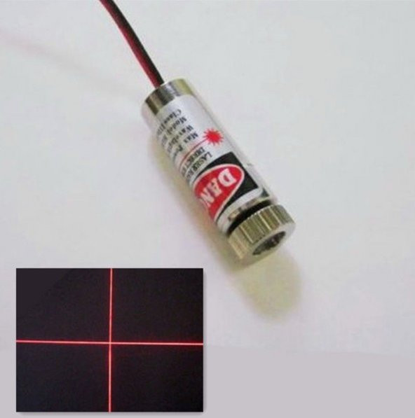 Artı Lazer Modül Kırmızı 5mW 650nm - 6