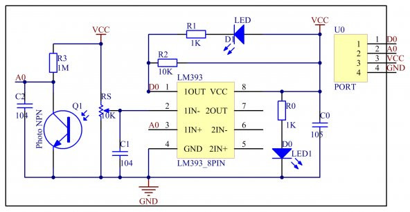 Alev Ateş Algılama Sensörü Flame IR İnfrared Kızılötesi Alarm - Resim 6