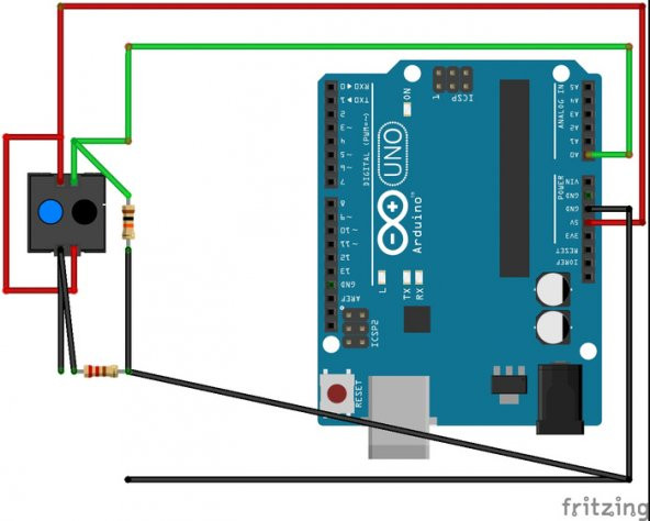 ORİJİNAL CNY70 Optik Kızılötesi Sensör Çizgi İzleyen CNY 70 - Resim 5