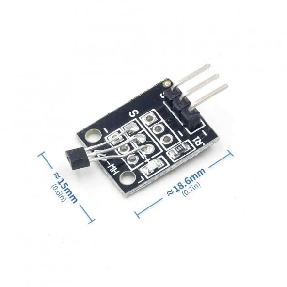Manyetik Alan Algılayıcı Hall Effect Sensörü KY-003 4.5V to 24V
