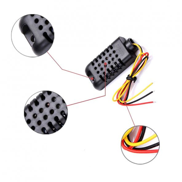 DHT21 Isı Sıcaklık ve Nem Ölçme Sensörü AM2301 Aosong Asair - 3