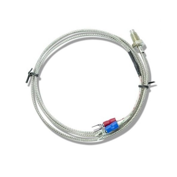 K-Type Thermocouple 1 Metre Sıcaklık Isı Sensörü 0-800C 6mm Dişli - 7