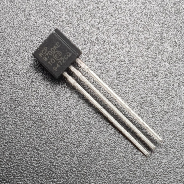Microchip MCP9700-E/TO Analog Sıcaklık Isı Sensörü LM35 Muadili - 2