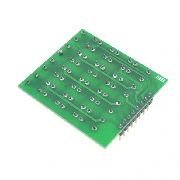 4 x 4 Matrix Keyboard Keypad 16 Buton Tuş Takımı Keyboard Klavye Alarm Şifre Kilit Güvenlik Röle - 7