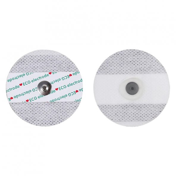 EKG ECG Elektrot Padi Nabız Kalp Ölçüm Sensör Padi Çıtçıtlı 50mm - 4