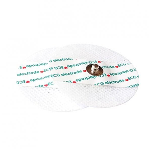 EKG ECG Elektrot Padi Nabız Kalp Ölçüm Sensör Padi Çıtçıtlı 50mm - 6