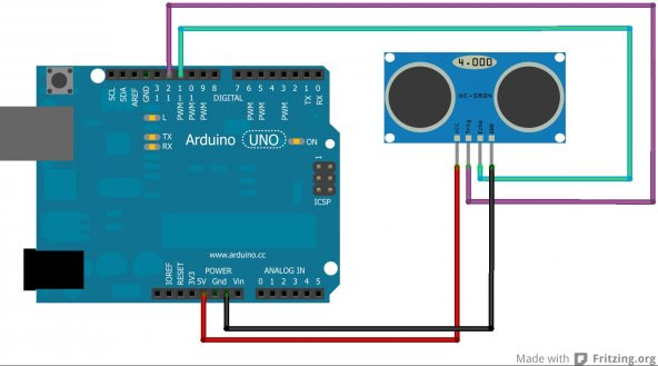 HC-SR04 Ultrasonik Ses Mesafe Algılama Sensörü Uzaklık Sensörü - 6