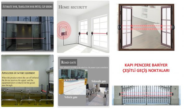 Beam Sensor Infrared 2-20mt Duvara montaj t HC-SR505 Modül - Resim 4