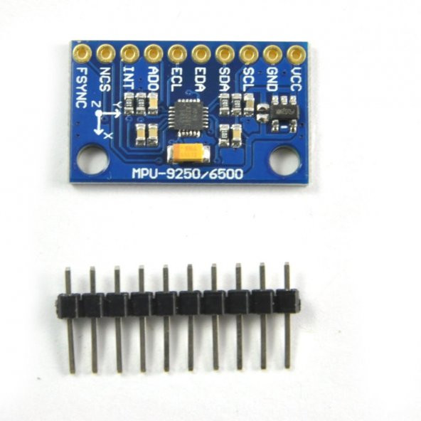 MPU 9250 9 Eksen Gyro Hızlandırıcı Manyetometre Sensör Modül 9DOF - 3