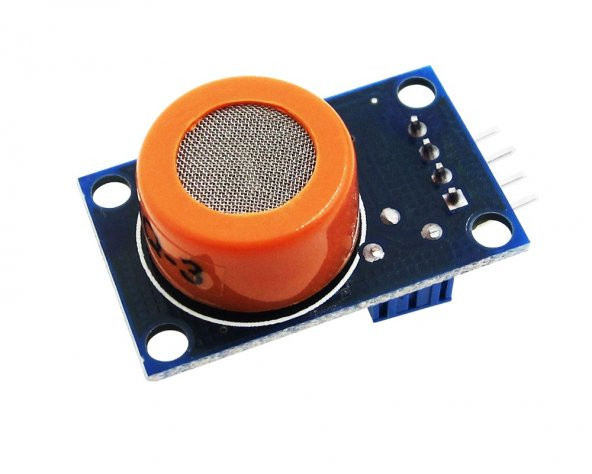 MQ-3 Alkol Gaz Sensörü MQ3 Alcohol Ethanol Gas Sensör - Resim 2