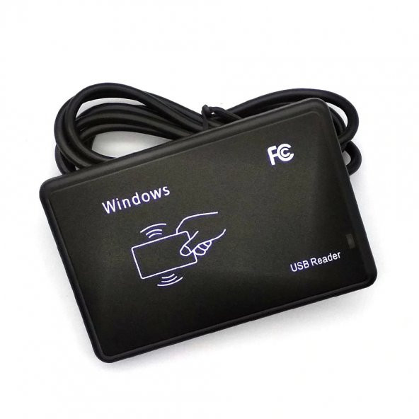 EM4100 125Khz Usb Rfid Okuyucu 125 KHz RFID Manyetik Kart Anahtarlık Etiket Okuyucu Personel Takip - 2