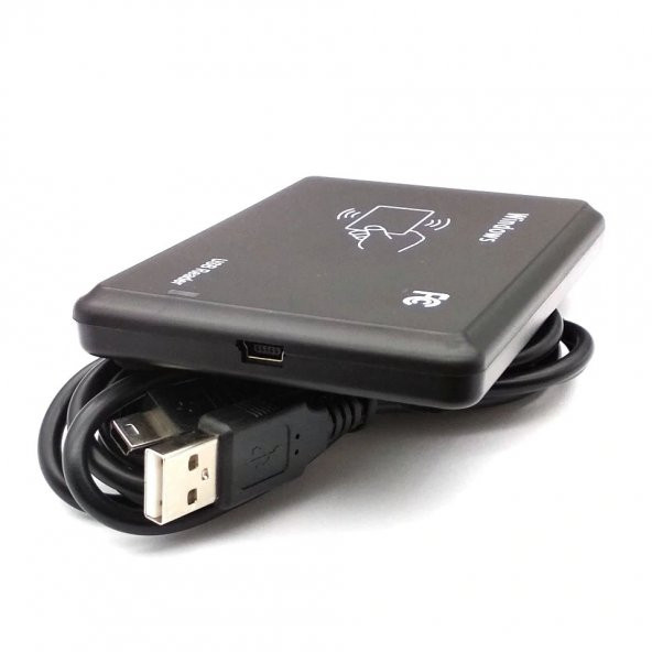 EM4100 125Khz Usb Rfid Okuyucu 125 KHz RFID Manyetik Kart Anahtarlık Etiket Okuyucu Personel Takip - 3