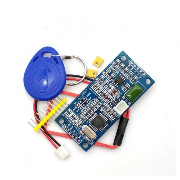 HZ-1050 125 kHz RFID Okuyucu Kablosuz Personel Stok Takip Kart 5V - Resim 2