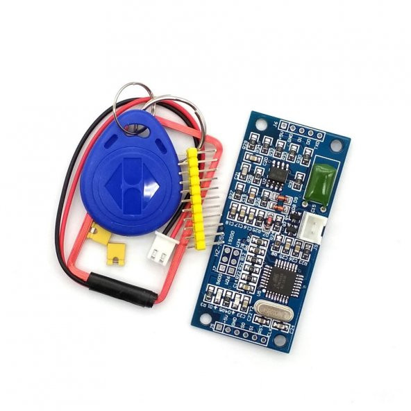 HZ-1050 125 kHz RFID Okuyucu Kablosuz Personel Stok Takip Kart 5V - Resim 3