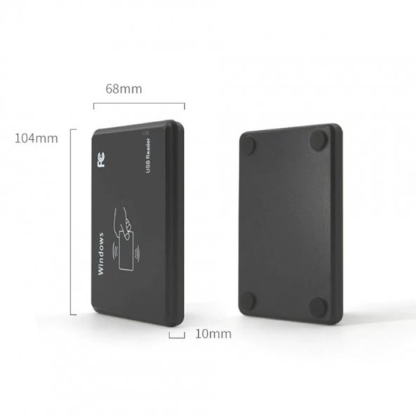 EM4100 125Khz Usb Rfid Okuyucu 125 KHz RFID Manyetik Kart Anahtarlık Etiket Okuyucu Personel Takip - 7