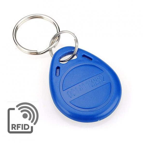 125Khz Rfid Manyetik Anahtarlık Proximity Göstergeç 125 Khz Kapı Geçiş Personel Takip Em4100 - 6