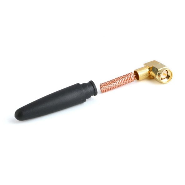 433Mhz RF 3dBi SMA Erkek 90 Derece Anten 5cm Kablosuz Haberleşme Modül Cihaz Omni Radyo - 2