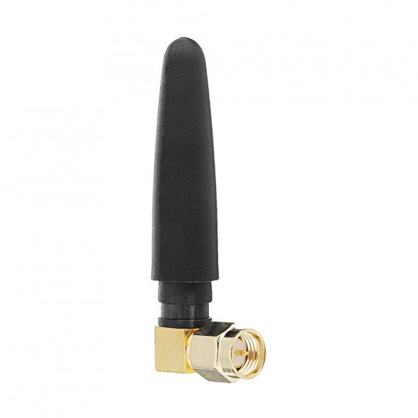 433Mhz RF 3dBi SMA Erkek 90 Derece Anten 5cm Kablosuz Haberleşme Modül Cihaz Omni Radyo - 3