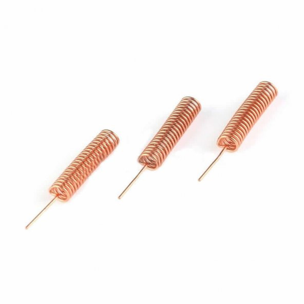 433Mhz Helical Anten Rf Kablosuz Haberleşme Kumanda - Resim 6