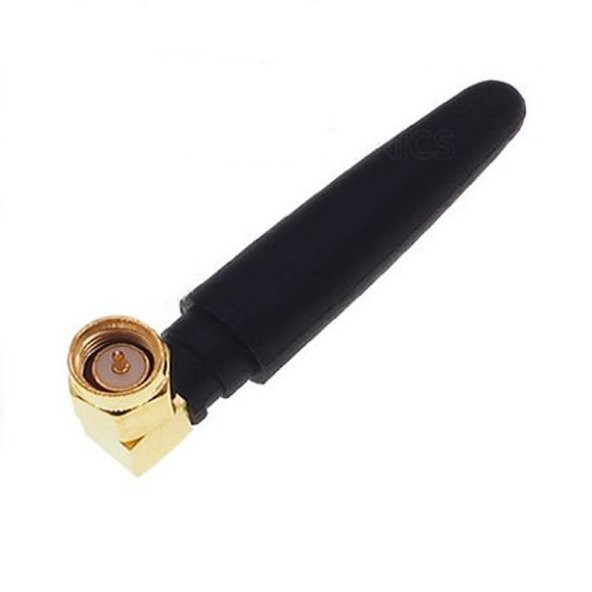 433Mhz RF 3dBi SMA Erkek 90 Derece Anten 5cm Kablosuz Haberleşme Modül Cihaz Omni Radyo - 7