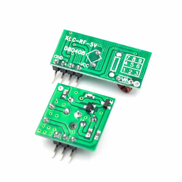 433Mhz RF Alıcı Verici Modülleri Kablosuz Haberleşme Kumanda - Resim 6