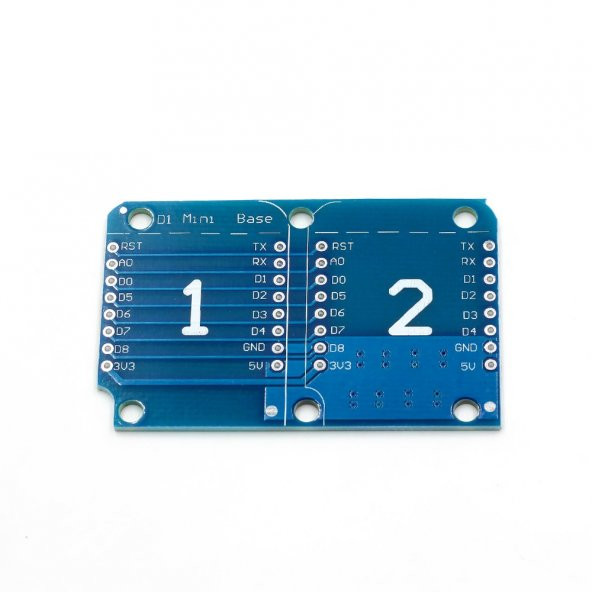 Wemos D1 Mini Genişleme Kartı Double Board - Resim 5