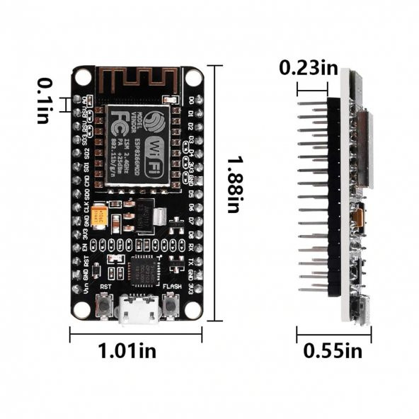 Nodemcu V3 CP2102 ESP8266 ESP-12F Wireless WIFI IOT iot - 8
