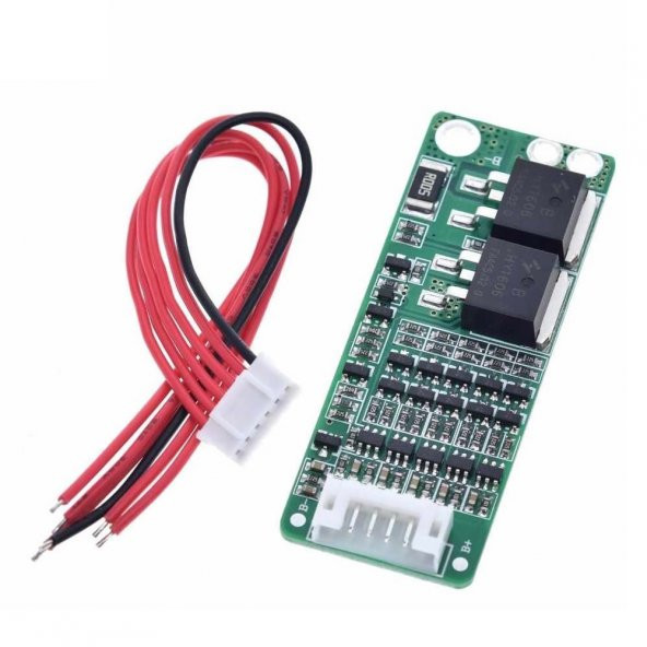 5S 15A BMS Lityum Li-ion Batarya Koruma Kartı 5x 18650 Pil Lipo - 5