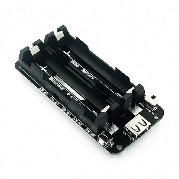 2x 18650 Pil Şarj Kartı V8 Battery Shield Lityum Li-on Powerbank - 3