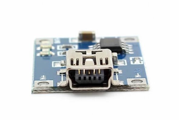 TP4056 Lipo Şarj Modülü Mini usb Akım Korumalı - 2