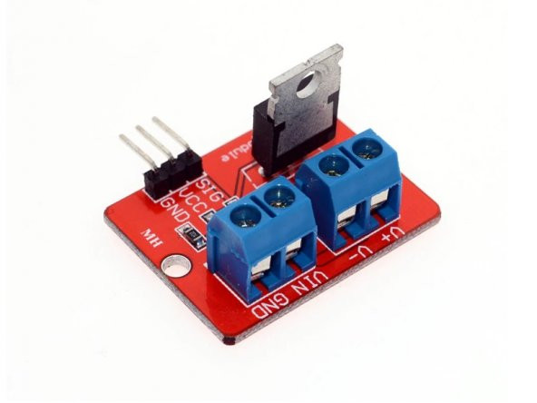 24V 5A IRF520 Mosfet Kartı irf520 24V LED Solenoid Motor Anahtarl - 2
