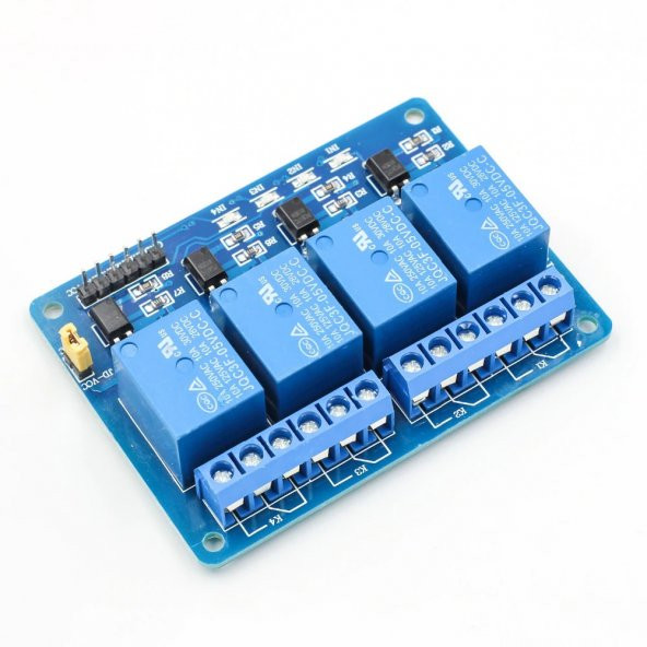 4 Kanal 5V Röle Modül AC 250V 10A  Optokuplör İzolasyon - 3