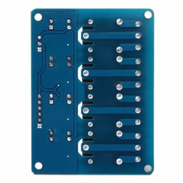 4 Kanal 5V Röle Modül AC 250V 10A  Optokuplör İzolasyon - 7