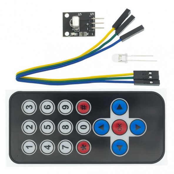 IR Alıcı Verici Kumanda Seti Kızıl Ötesi Kablosuz Uzaktan Alıcı Verici Ky022 Receiver TV Uydu Klima Alıcı - 3