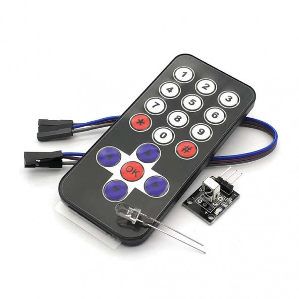 IR Alıcı Verici Kumanda Seti Kızıl Ötesi Kablosuz Uzaktan Alıcı Verici Ky022 Receiver TV Uydu Klima Alıcı - 5